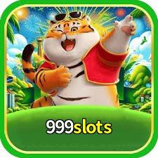 Imagem promocional da 999slots mostrando a plataforma e suas vantagens